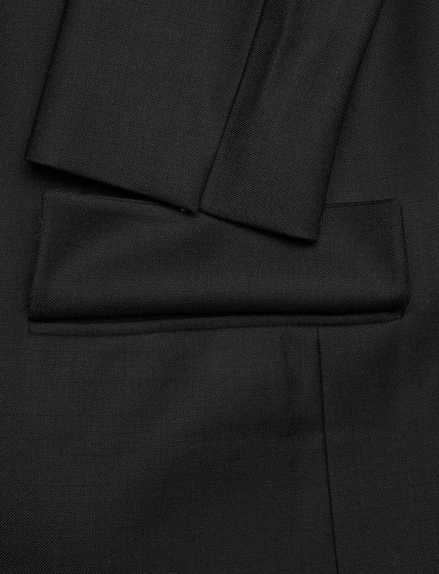 House Of Dagmar - CLASSIC WOOL BLAZER - zweireihige blazer - black - 3