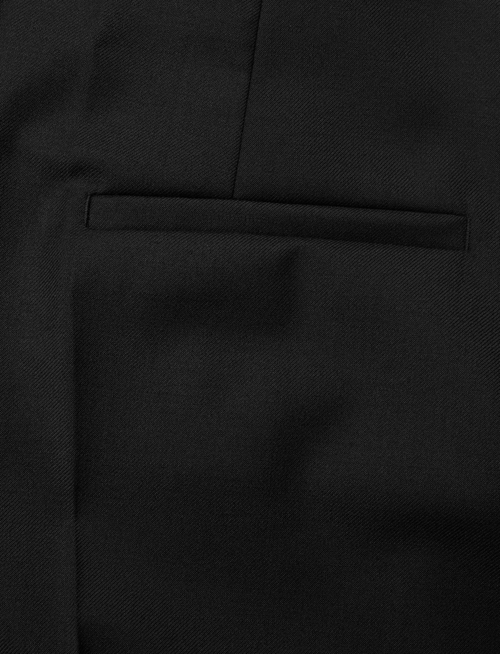 House Of Dagmar - WIDE SUIT TROUSERS - formell - black - 4