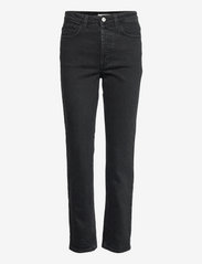 House Of Dagmar - Cropped denim - straight jeans - washed black - 0