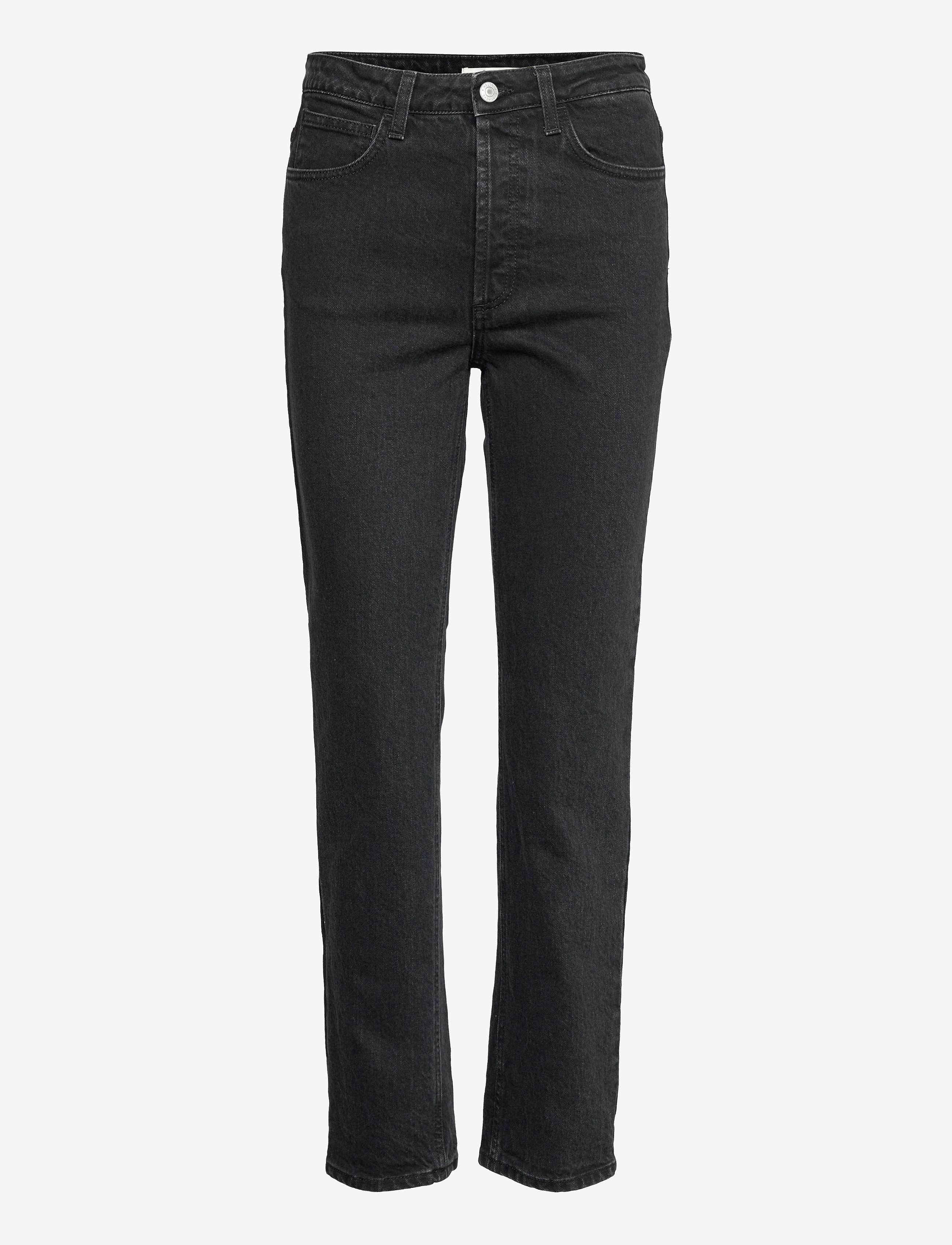 Cropped denim - WASHED BLACK