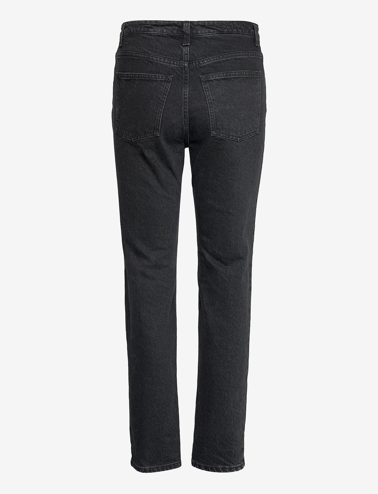 House Of Dagmar - Cropped denim - straight jeans - washed black - 1