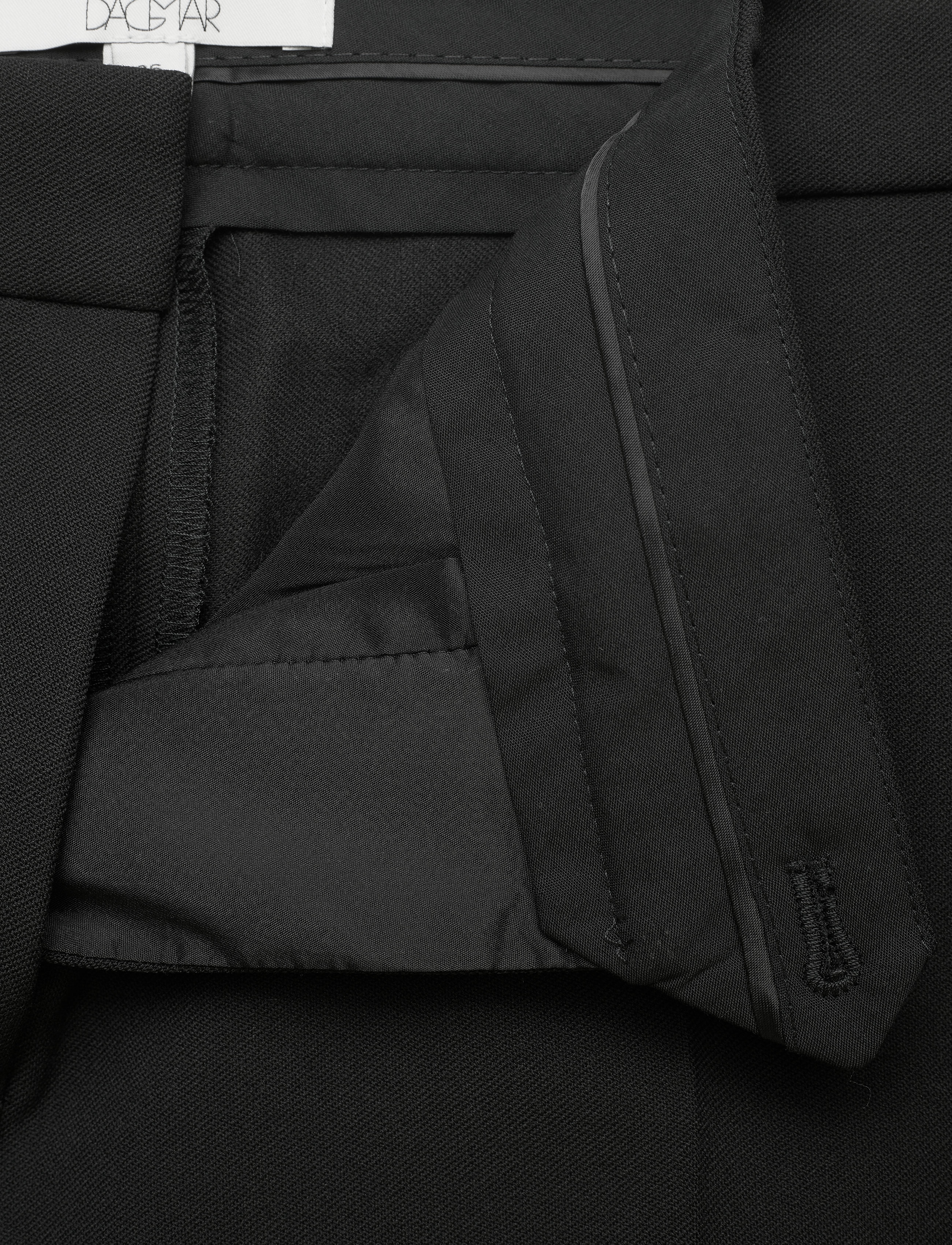 House Of Dagmar - JUDITH TROUSERS - black - 3