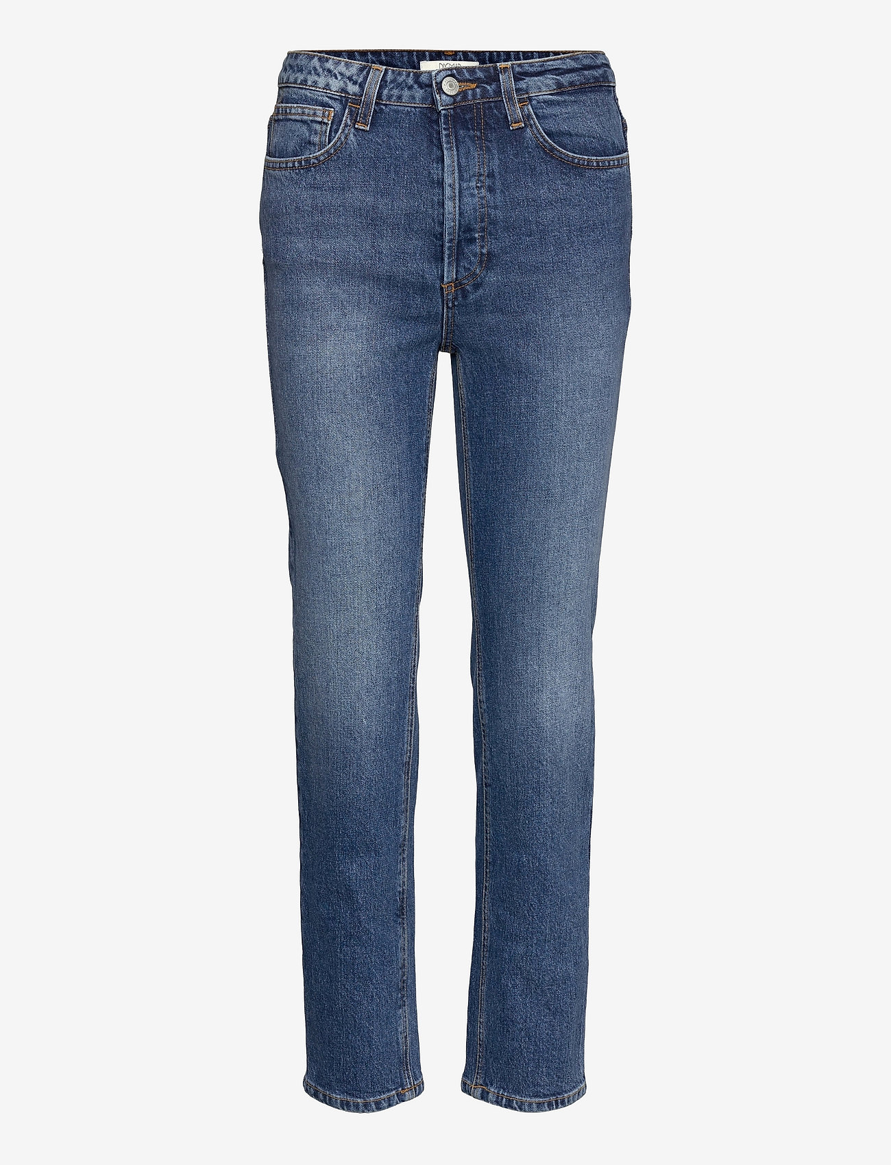 House Of Dagmar - Cropped denim - tiesaus kirpimo džinsai - medium blue - 0