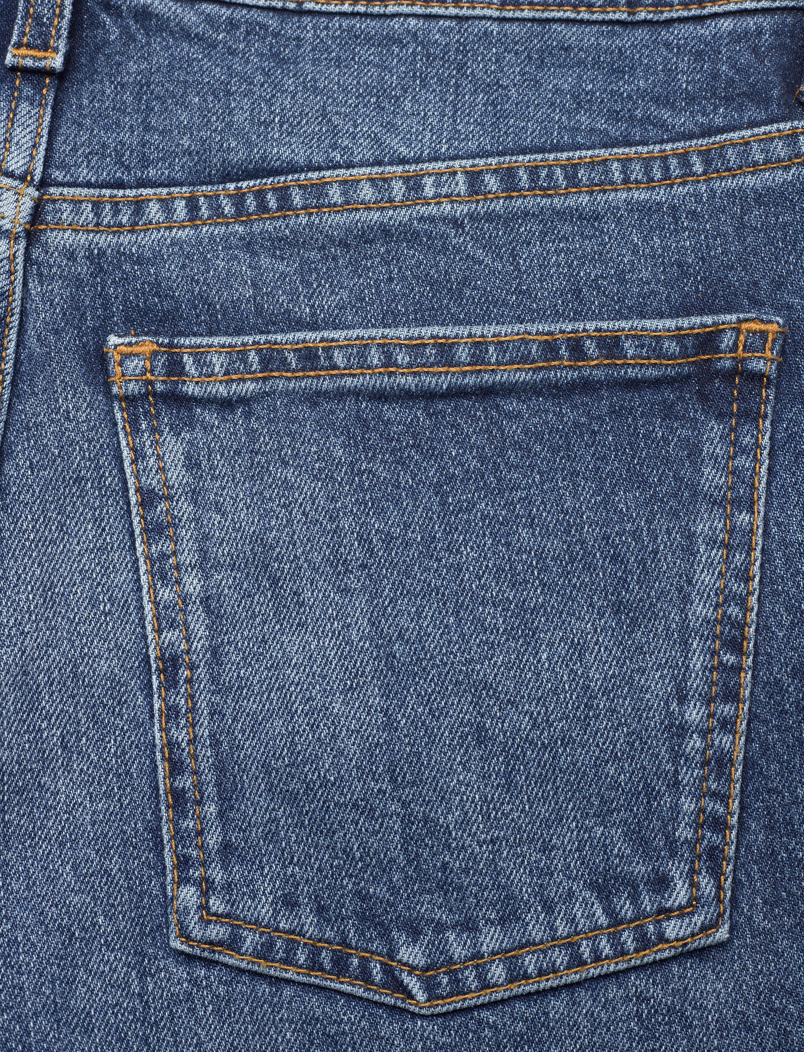 House Of Dagmar - Cropped denim - medium blue - 4