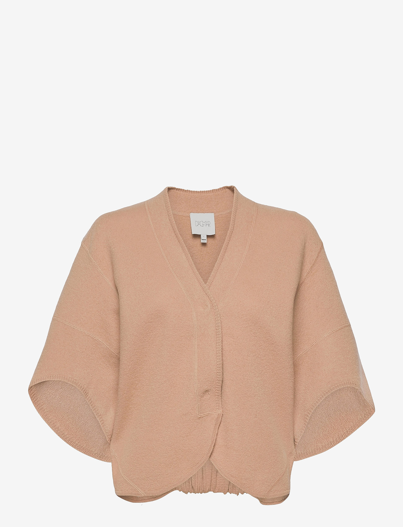 House Of Dagmar - BEA CARDIGAN - koftor - camel - 0