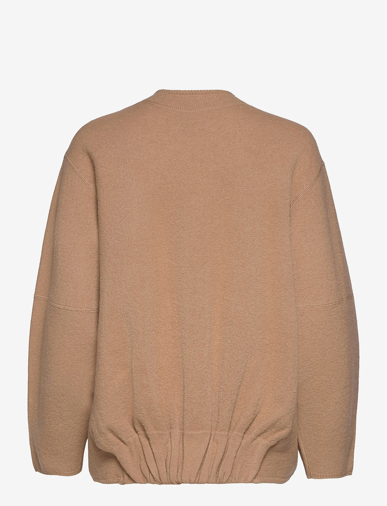 House Of Dagmar - Bea long - cardigans - camel - 1