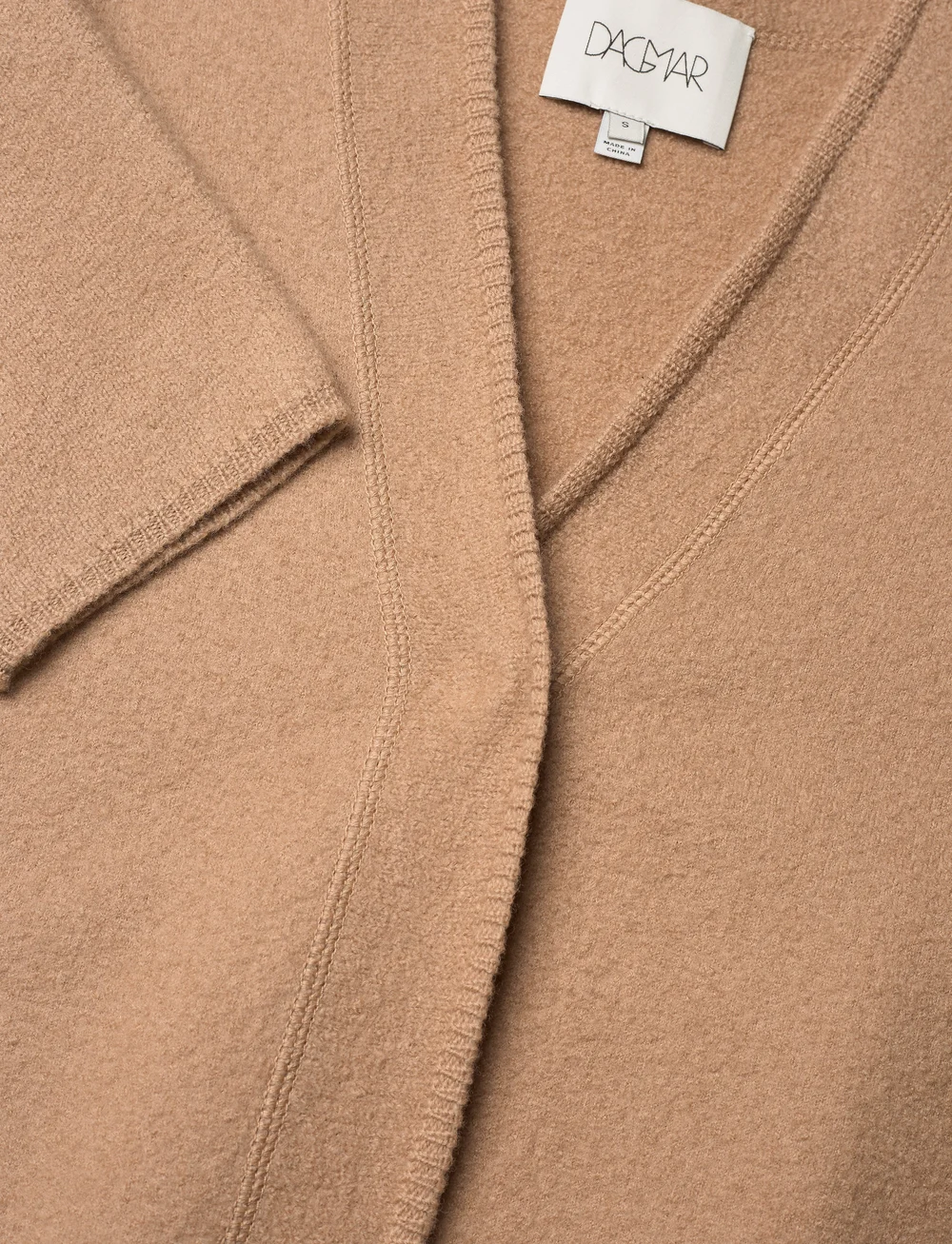 House Of Dagmar - Bea long - cardigans - camel - 2