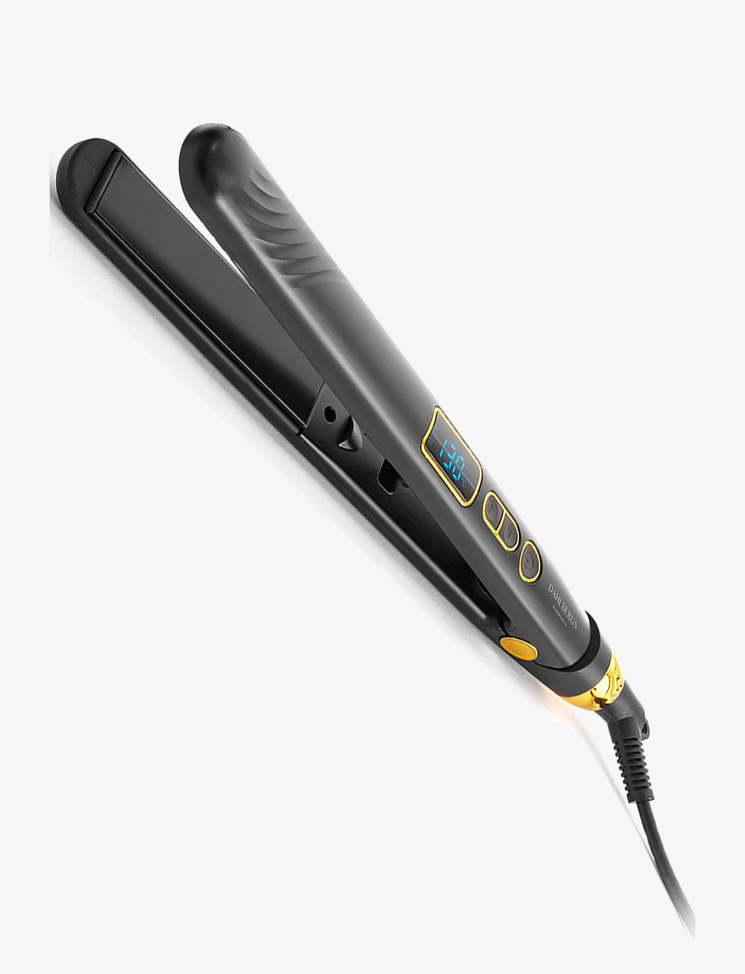 Dahlbergs Scandinavia Black Gold Straightener Ingrid, Glattejern, Sort, Str: ONE SIZE
