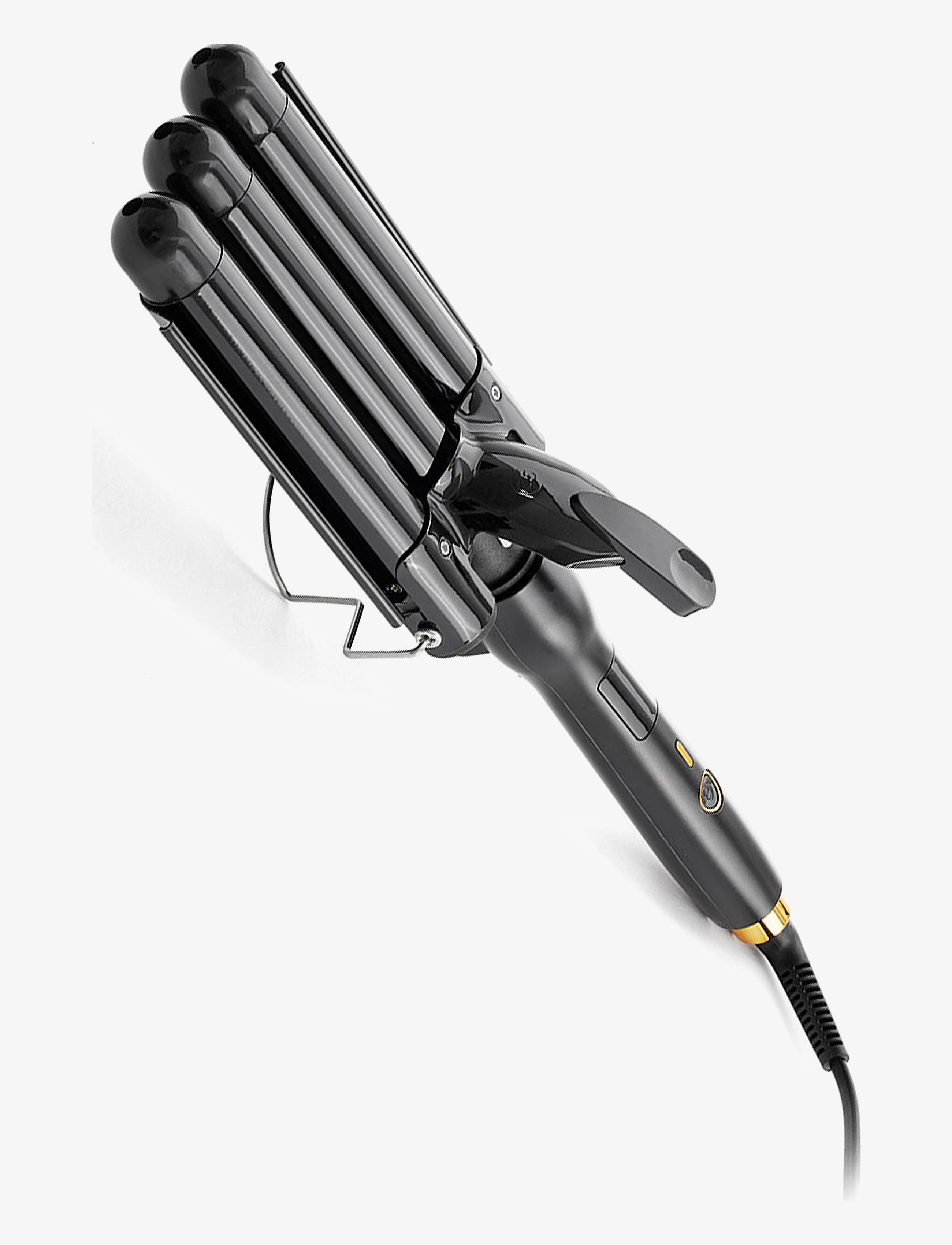 Dahlbergs Scandinavia Black Gold Waver Tove, Krøllejern, Sort, Str: ONE SIZE