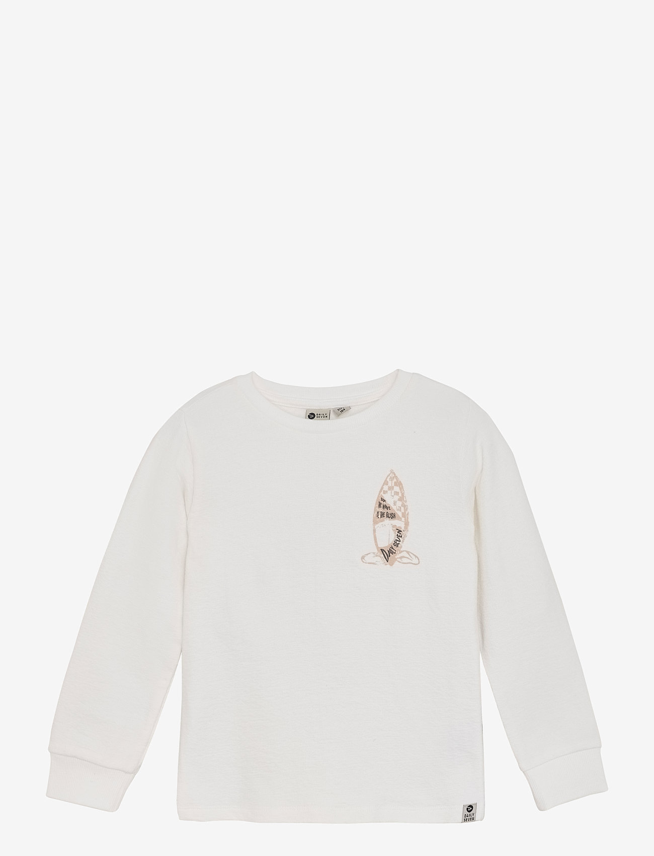 Daily 7 - T-shirt LS Print - dressipluusid - cloud - 0