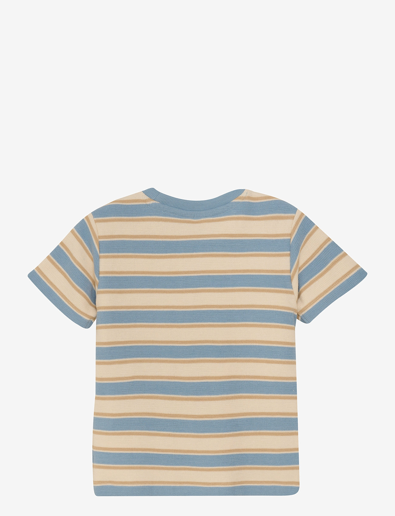 Daily 7 - T-shirt Stripe - efterårstøj - ashley blue - 1