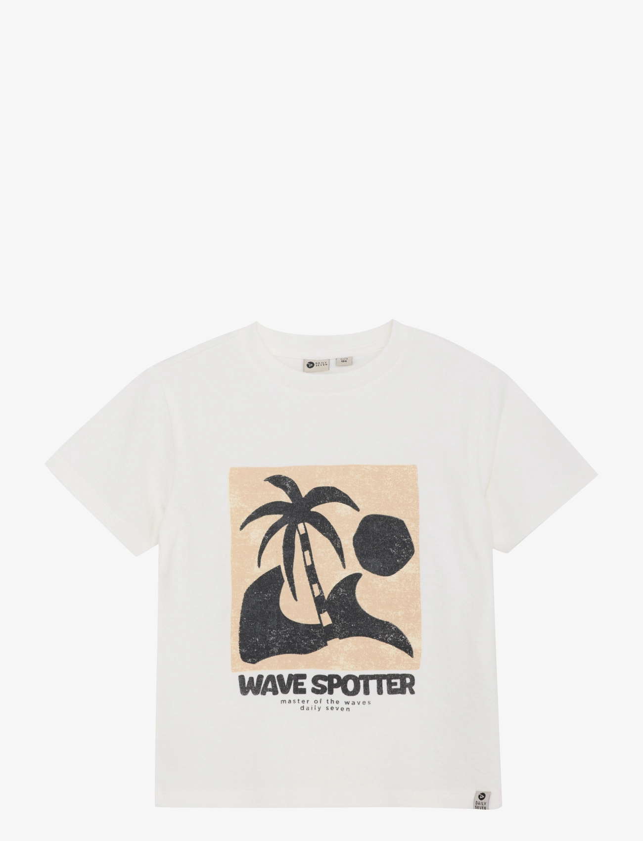 Daily 7 T-shirt Print - 4 for 3 - CLOUD / white