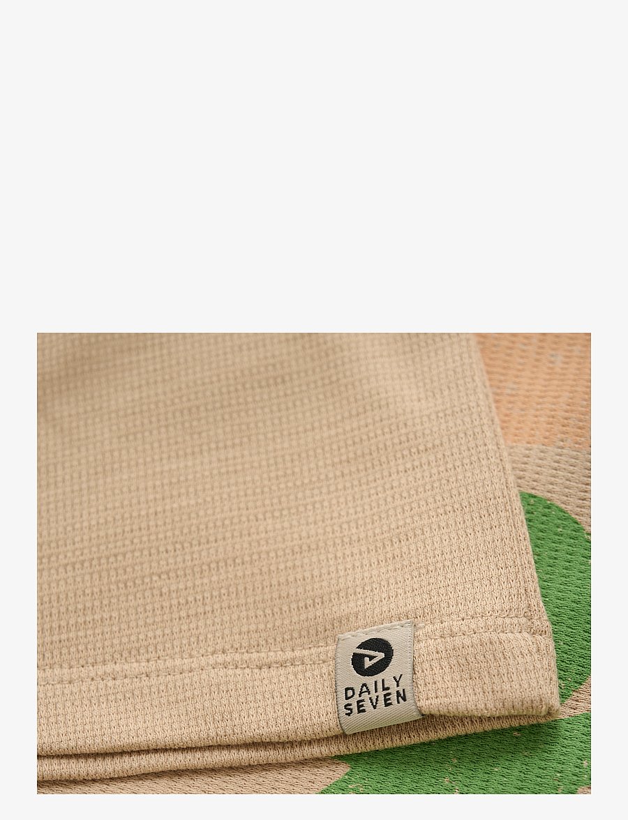 Daily 7 - T-shirt Structure Print - t-shirts à manches courtes - latte sand - 4