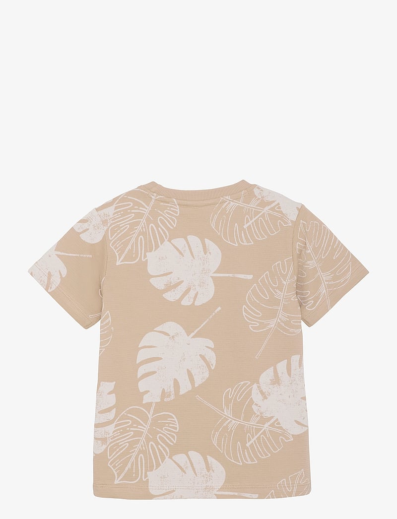 Daily 7 - T-shirt Print - short-sleeved t-shirts - latte sand - 2