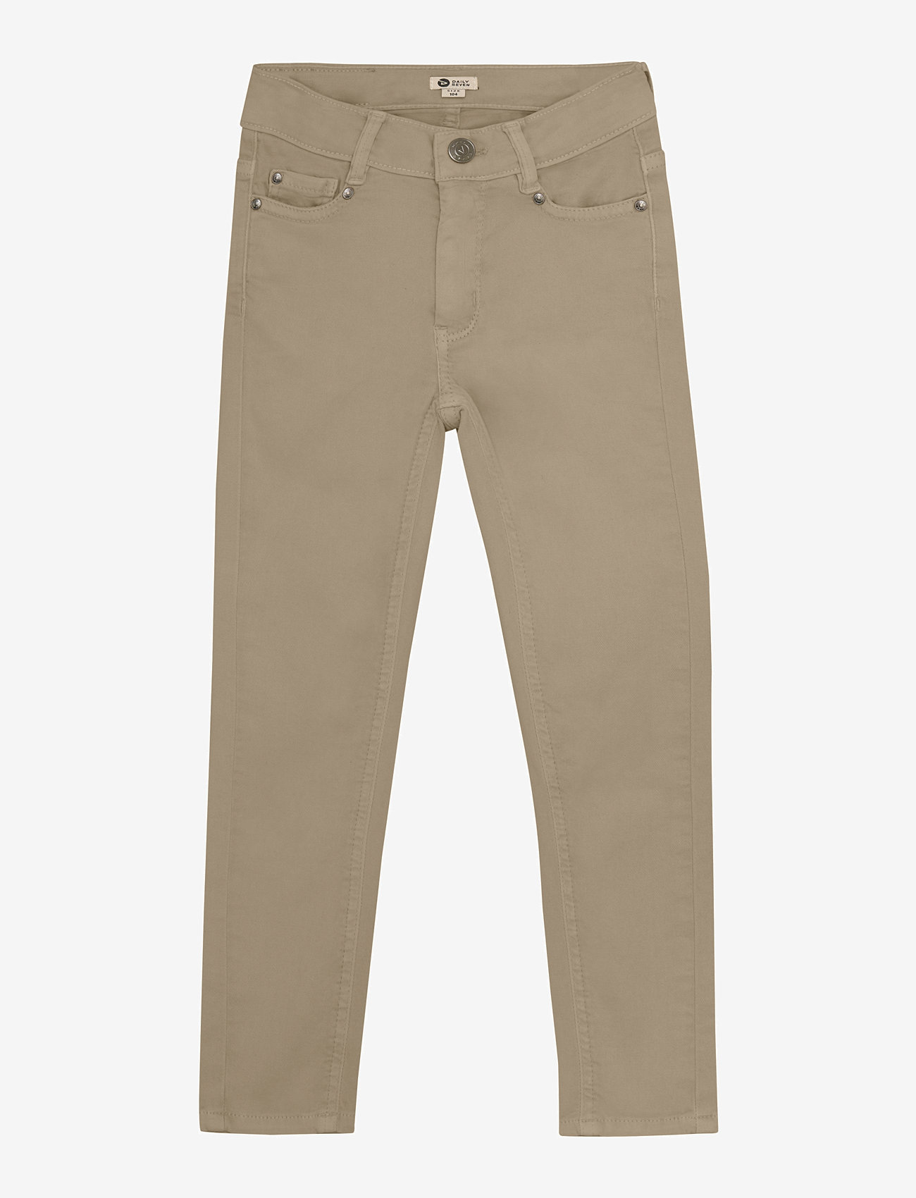 Daily 7 - Twill Pants Skinny Fit - desert olive - 1