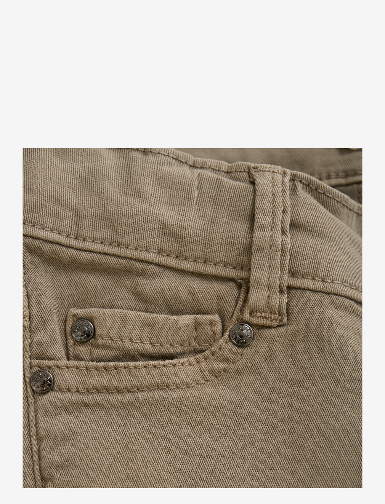 Daily 7 - Twill Pants Skinny Fit - desert olive - 3