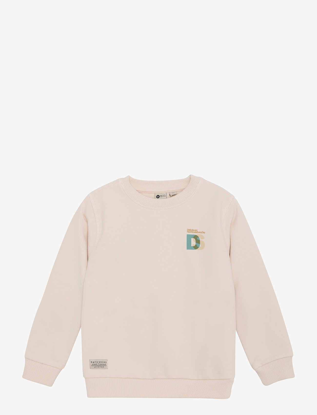 Daily 7 - Sweater Backprint DS - sandshell - 0