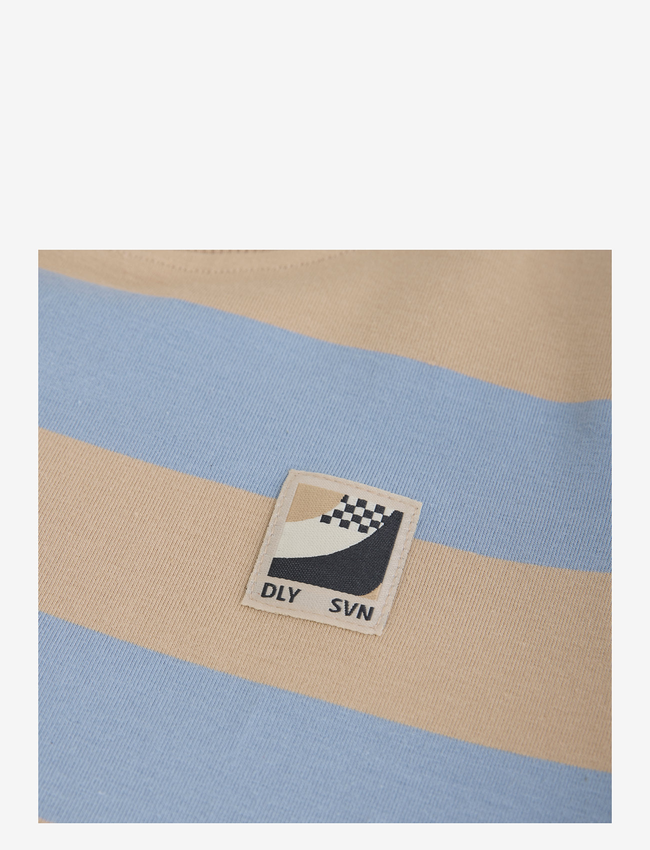 Daily 7 - T-shirt Big Stripe - ashley blue - 2