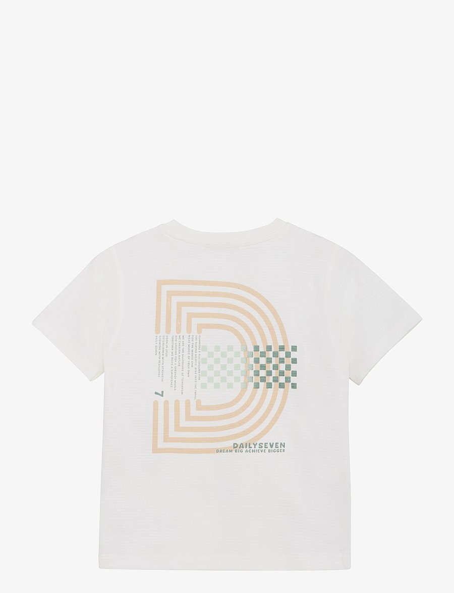 Daily 7 - T-shirt Backprint - lühikeste varrukatega t-särgid - cloud - 1