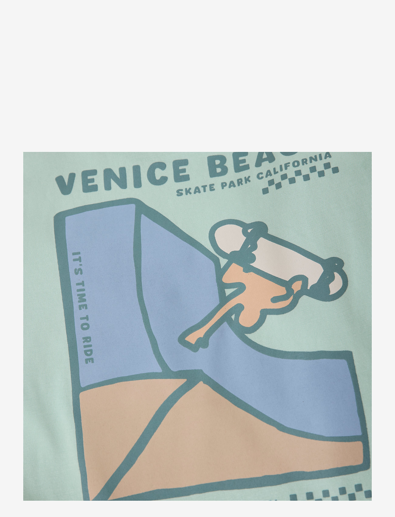 Daily 7 - T-shirt Backprint - kurzärmelige - aqua foam - 2