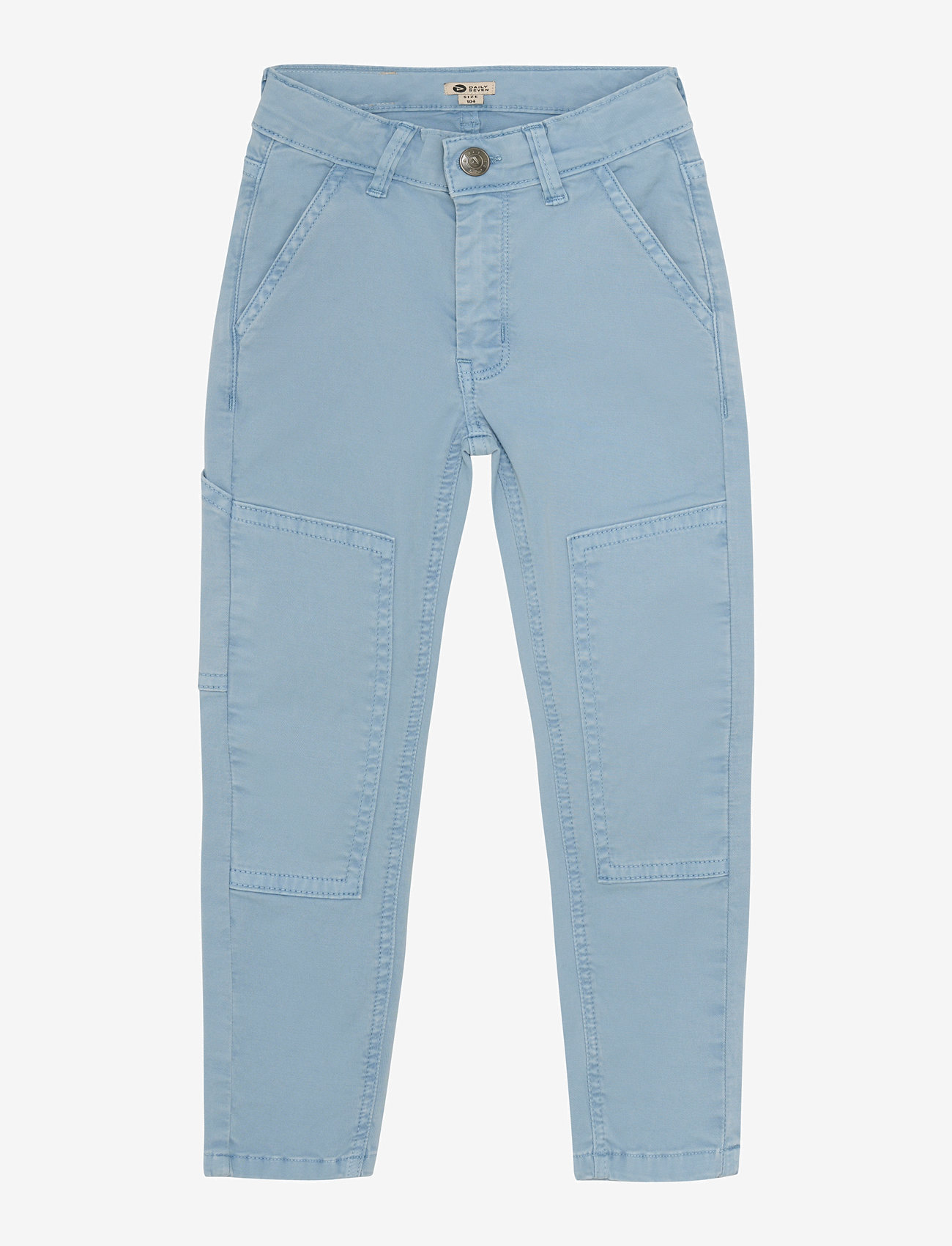 Daily 7 - Worker Twill Pants - autumn clothing - ashley blue - 0
