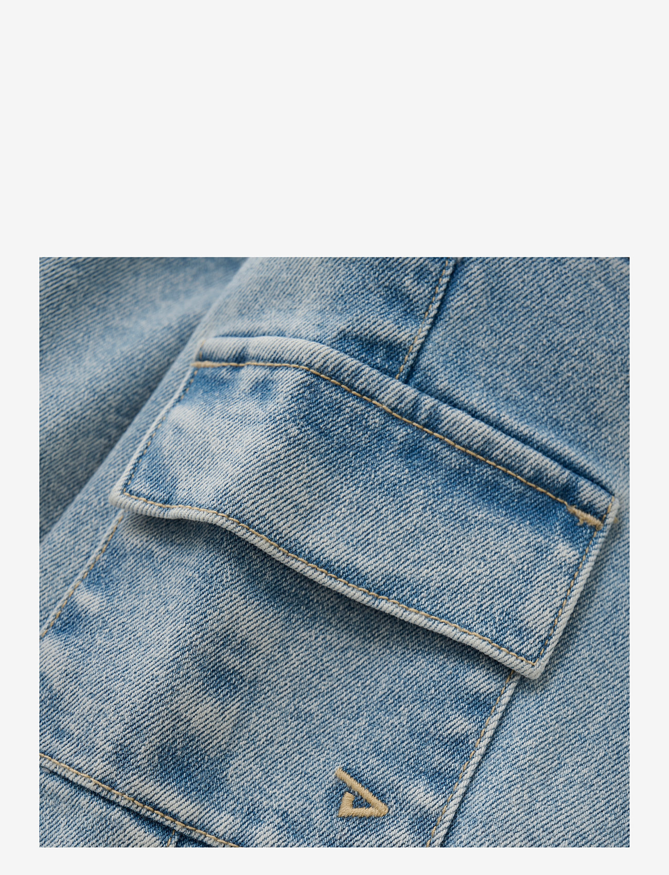 Daily 7 - Cargo Denim Shorts - denimshorts - medium denim - 2