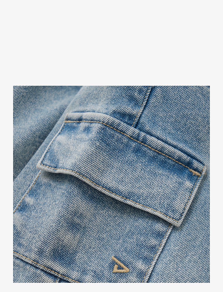Daily 7 - Cargo Denim Shorts - džinsiniai šortai - medium denim - 2