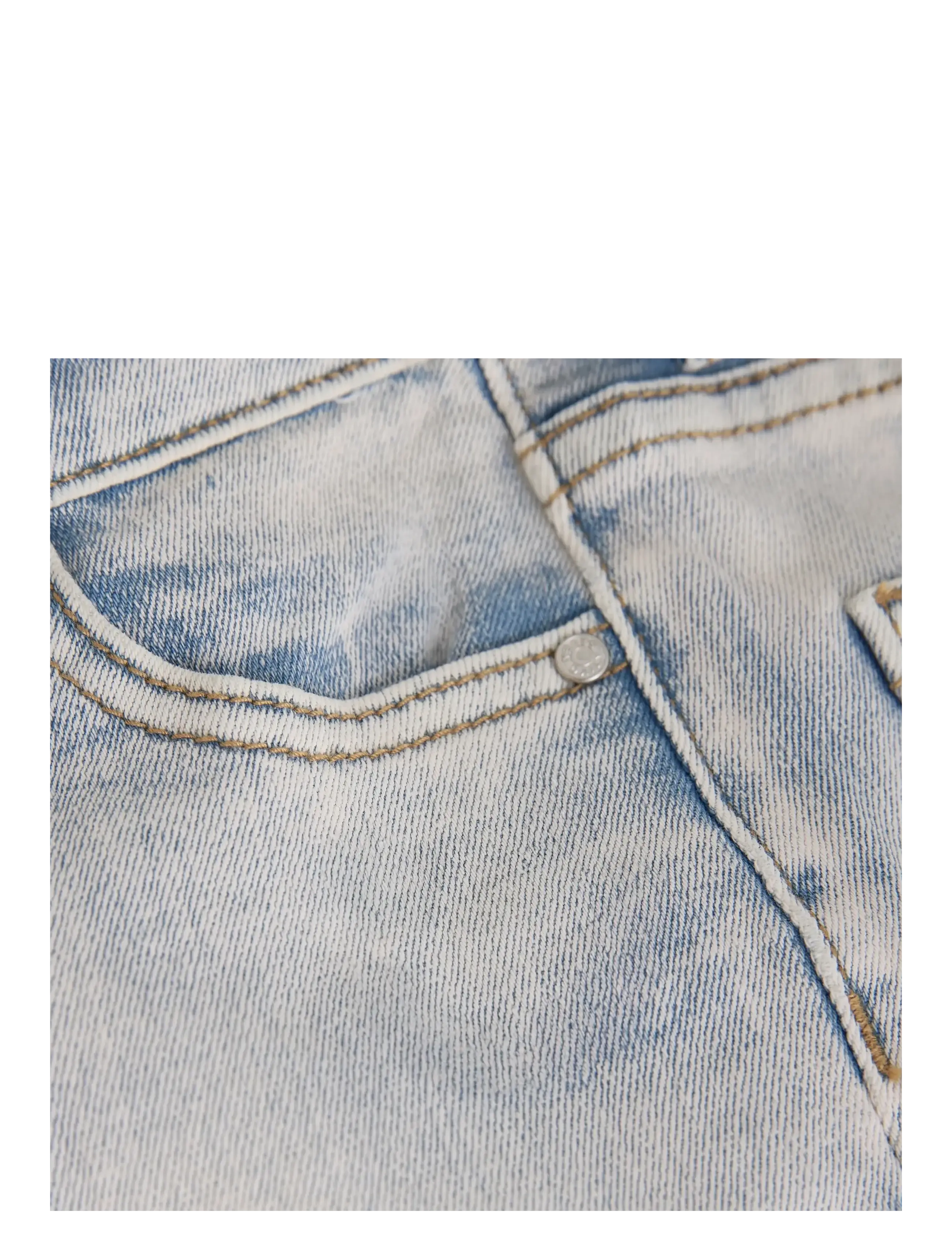 Daily 7 - Denim Shorts - jeansowe szorty - used light denim - 2