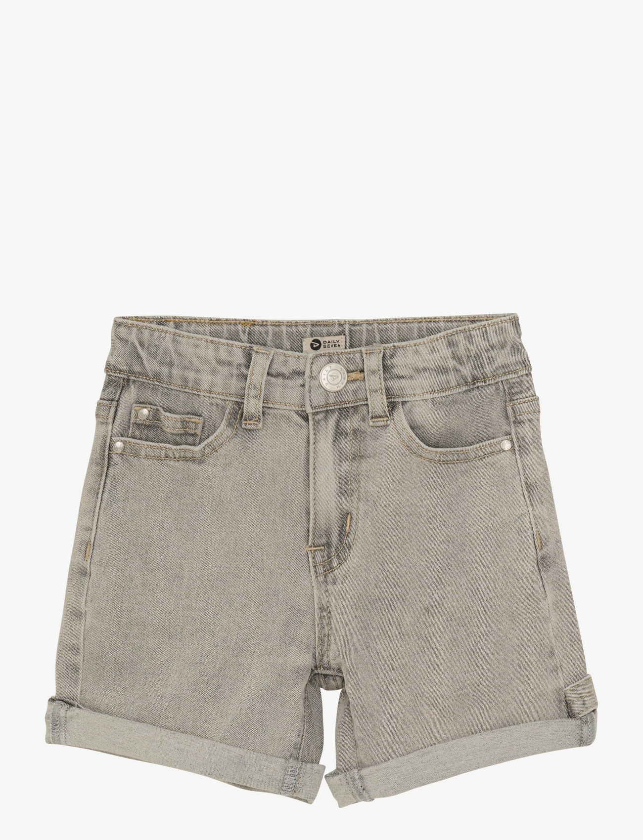 Daily 7 Denim Shorts - 4 for 3 - LIGHT GREY DENIM / grey