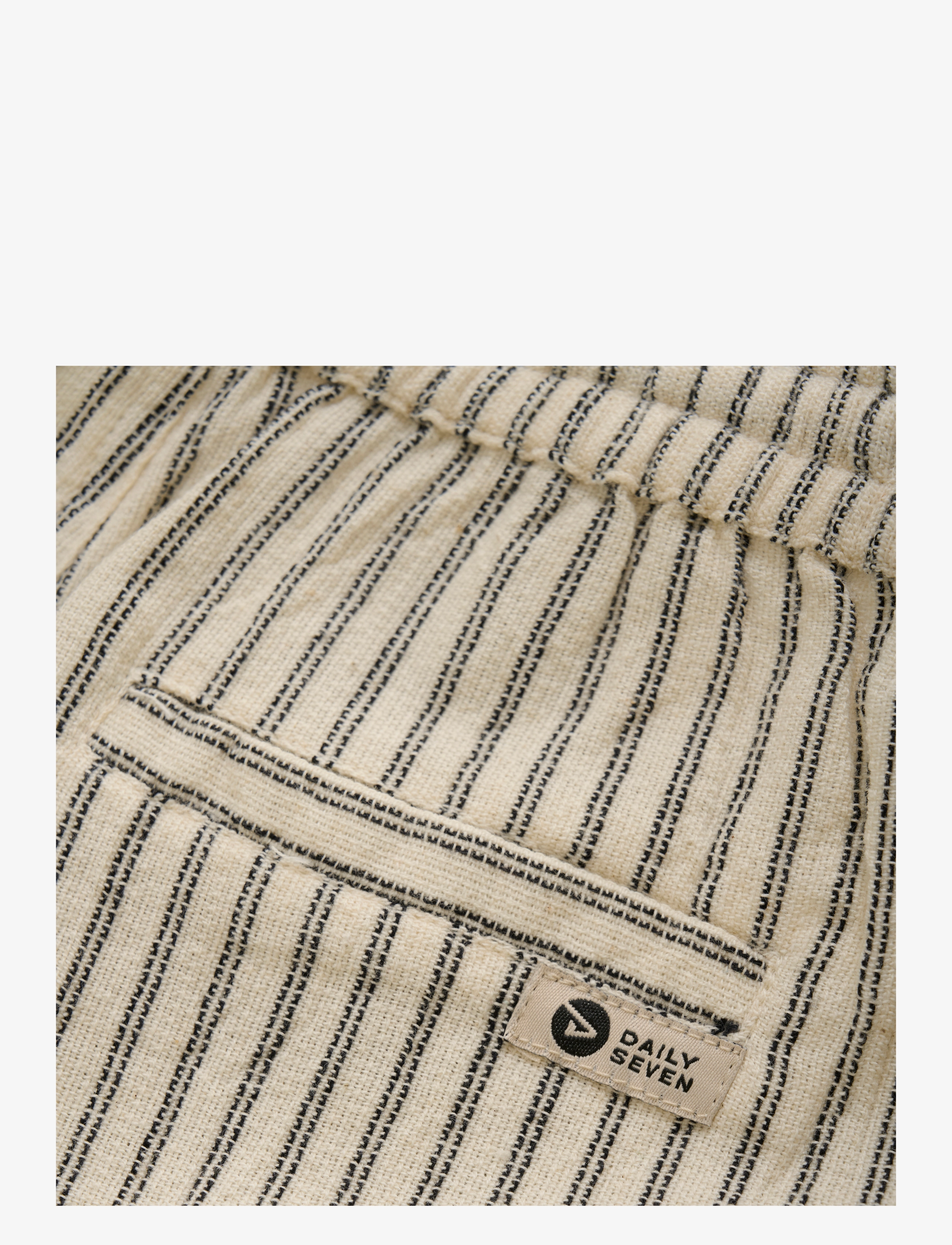 Daily 7 - Shorts Small Stripe - sandshell - 2