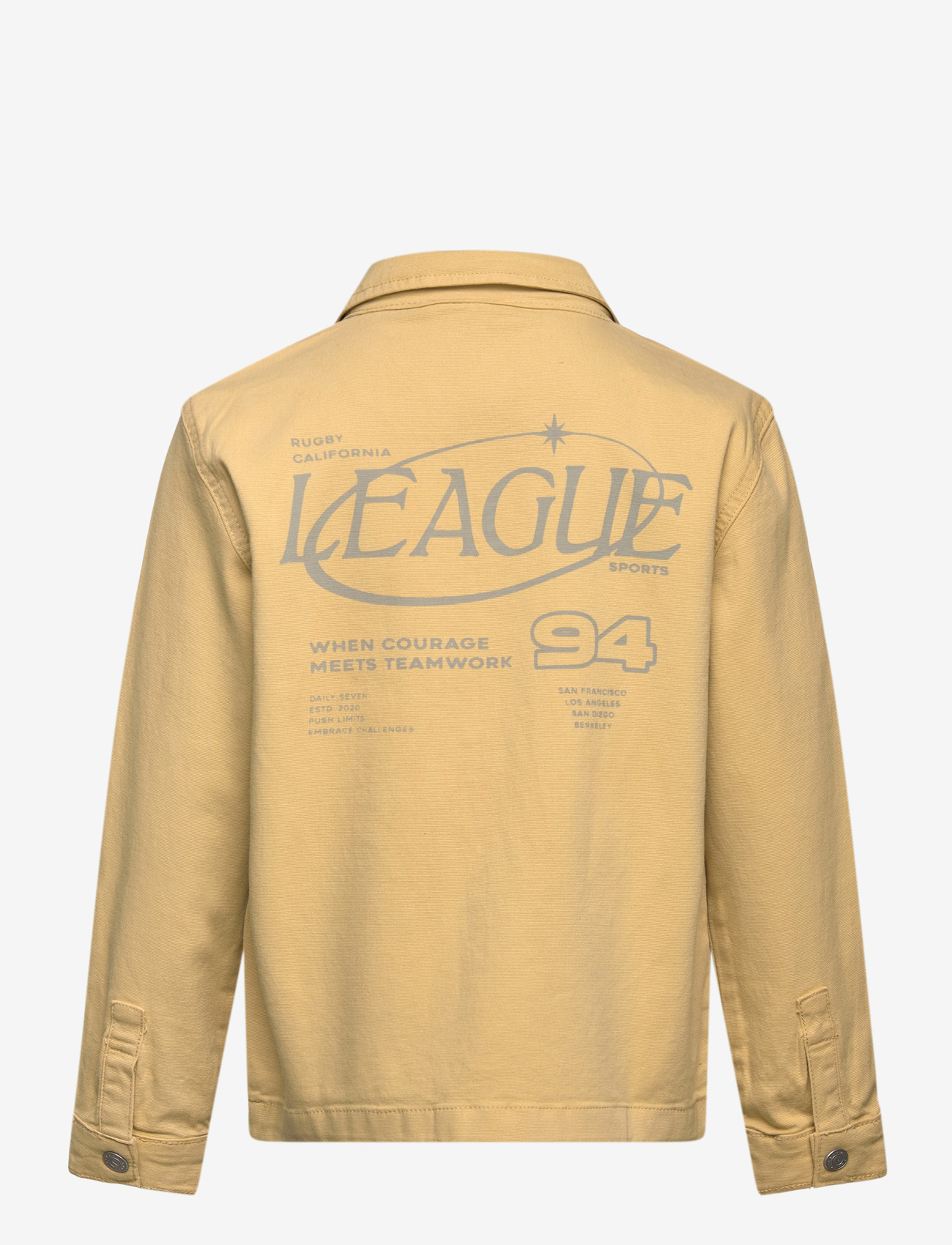 Daily 7 - Canvas Jacket - lette jakker - silver fern - 1