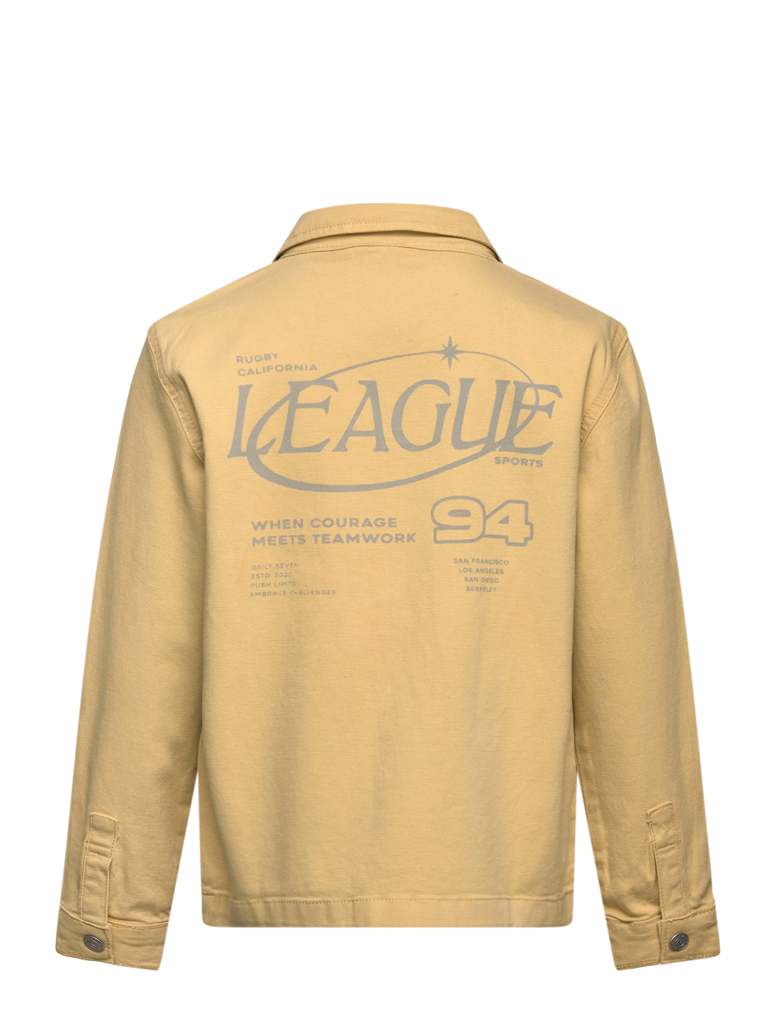 Daily 7 - Canvas Jacket - léttir jakkar - silver fern - 1