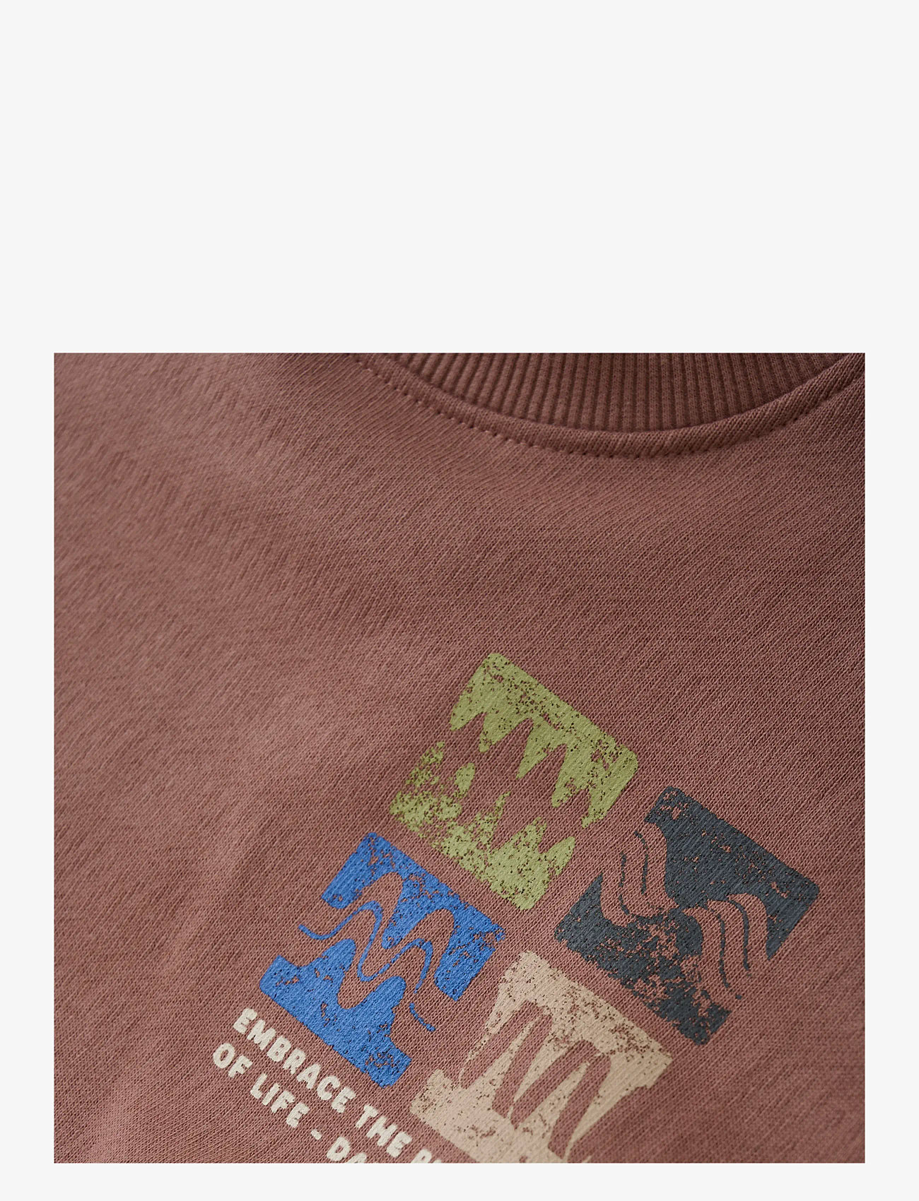Daily 7 - Oversized Sweater Artwork - sweatshirts - burlwood - 3