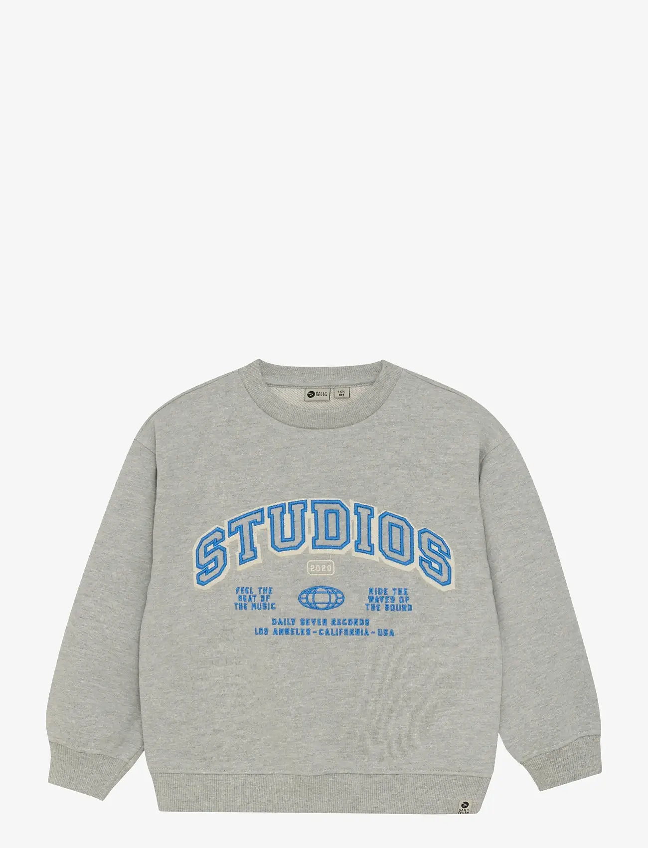Daily 7 - Oversized Sweater Artwork - sweatshirts - medium grey melange - 1