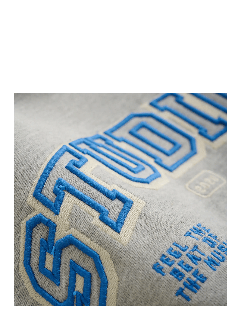 Daily 7 - Oversized Sweater Artwork - sweatshirts - medium grey melange - 3