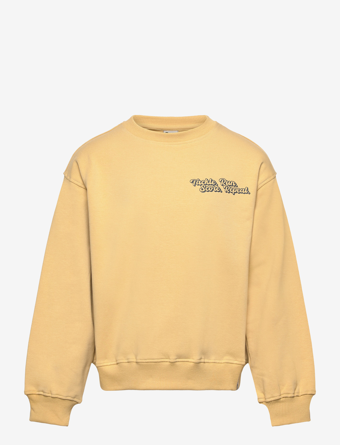 Daily 7 - Oversized Sweater Retro Print - sweatshirts - silver fern - 0