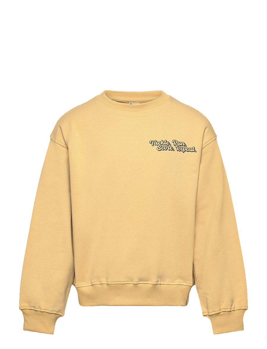 Daily 7 - Oversized Sweater Retro Print - sweatshirts - silver fern - 0