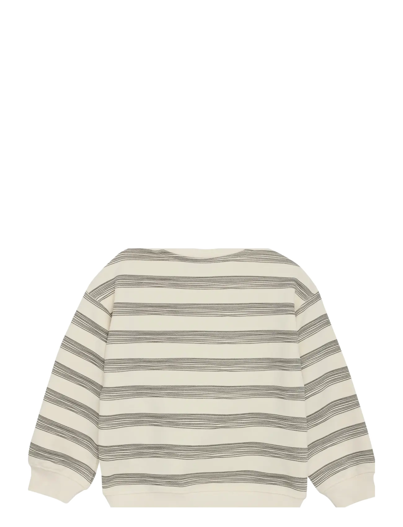 Daily 7 - Oversized Sweater Stripe - sweatshirts - off white - 1