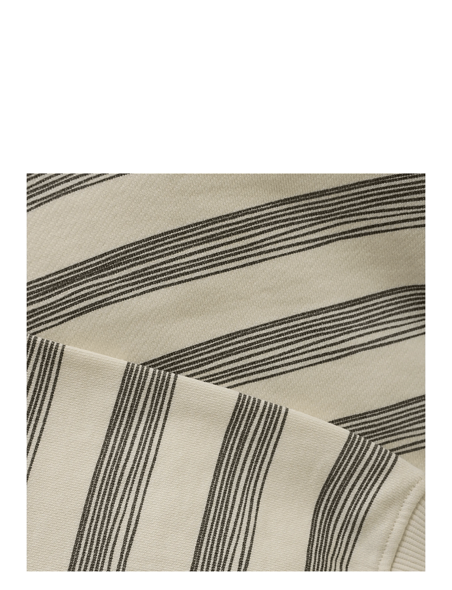 Daily 7 - Oversized Sweater Stripe - sweatshirts - off white - 2