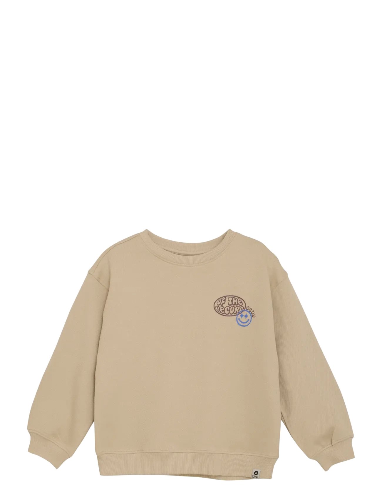 DAILY 7 Oversized Pullover Music Beige - 128 - Kinder