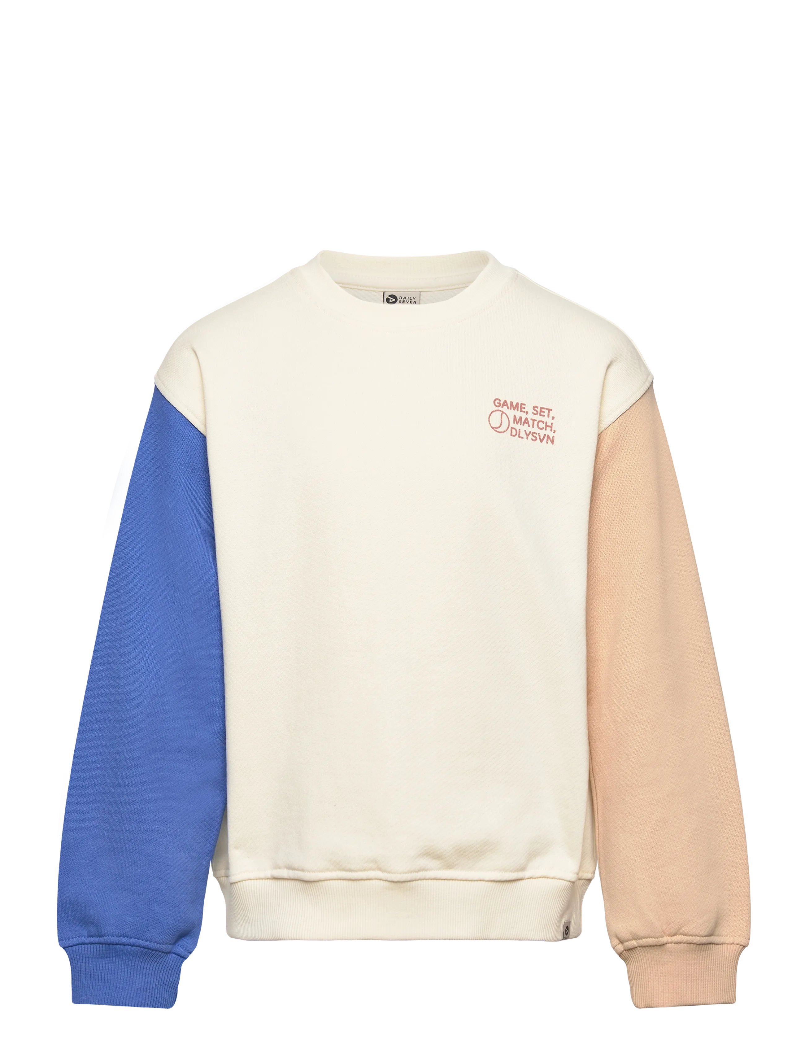 Daily 7 Oversized Sweater Cut&Sew - Vis alt - OFF WHITE / cream