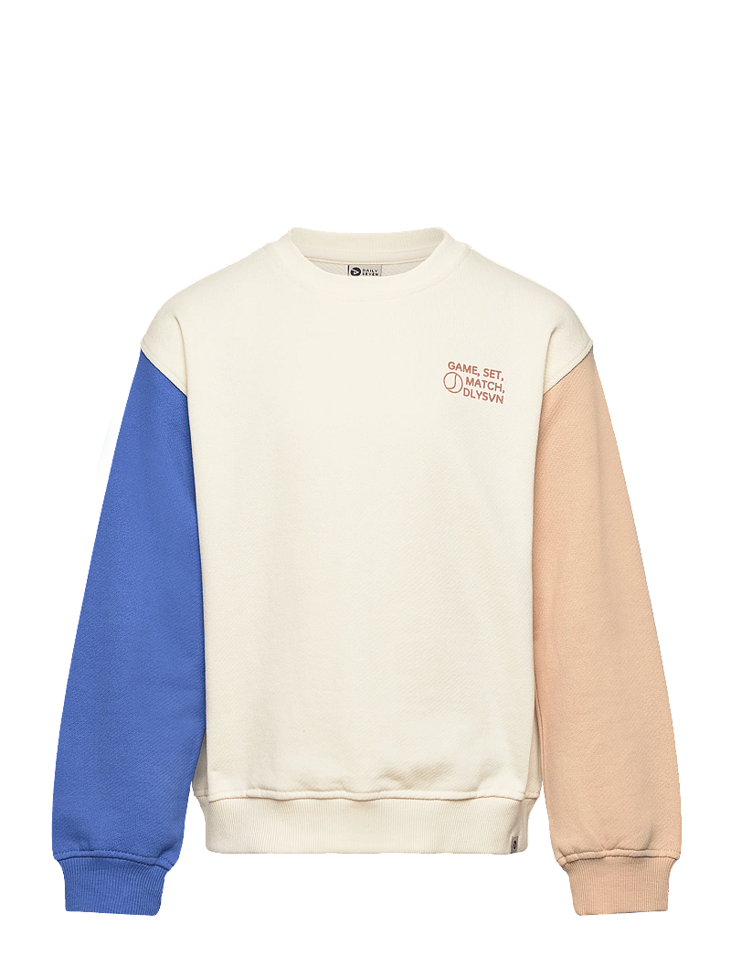 Daily 7 - Oversized Sweater Cut&Sew - dressipluusid - off white - 0