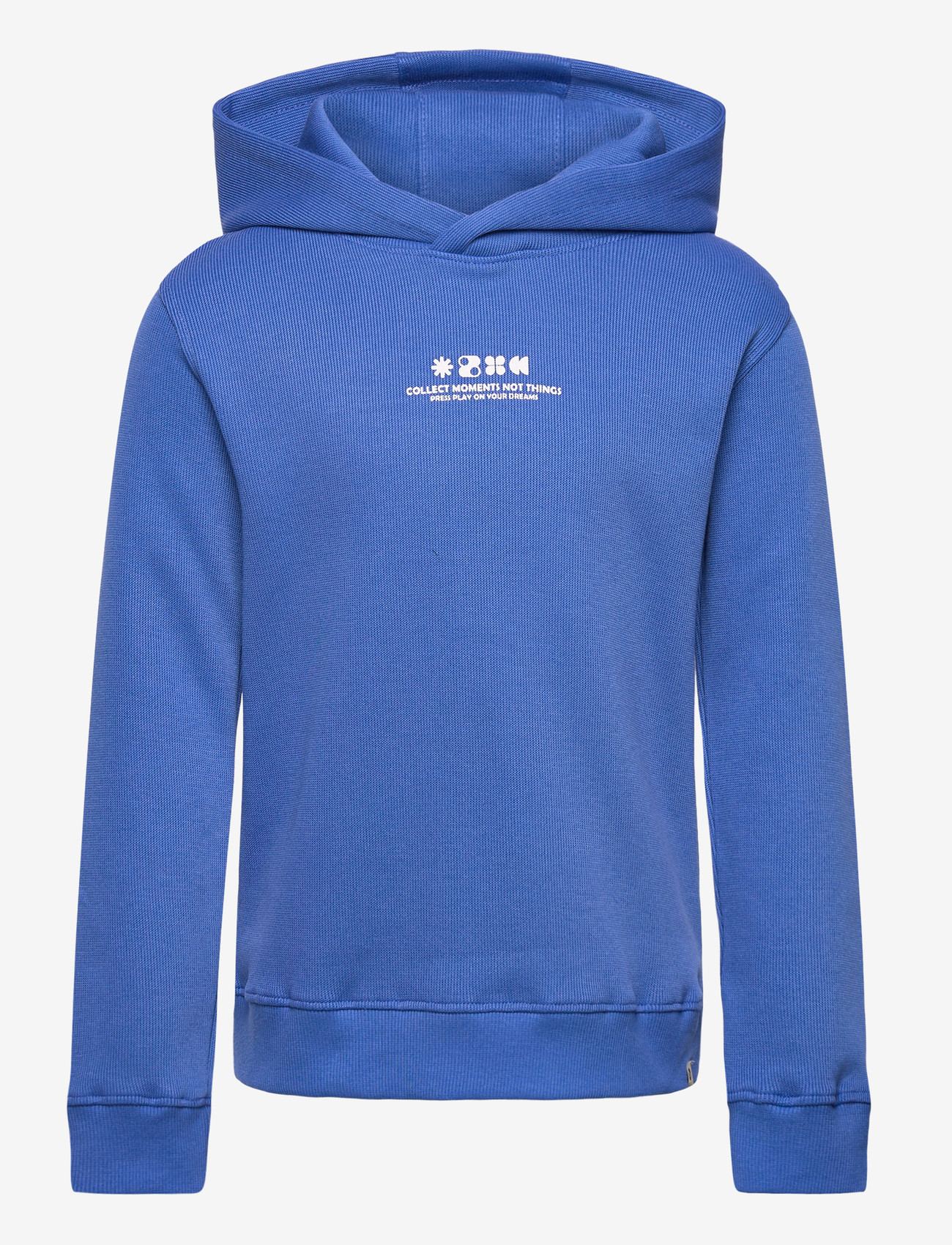 Daily 7 - Hoodie Backprint - hættetrøjer - dusty kobalt - 0