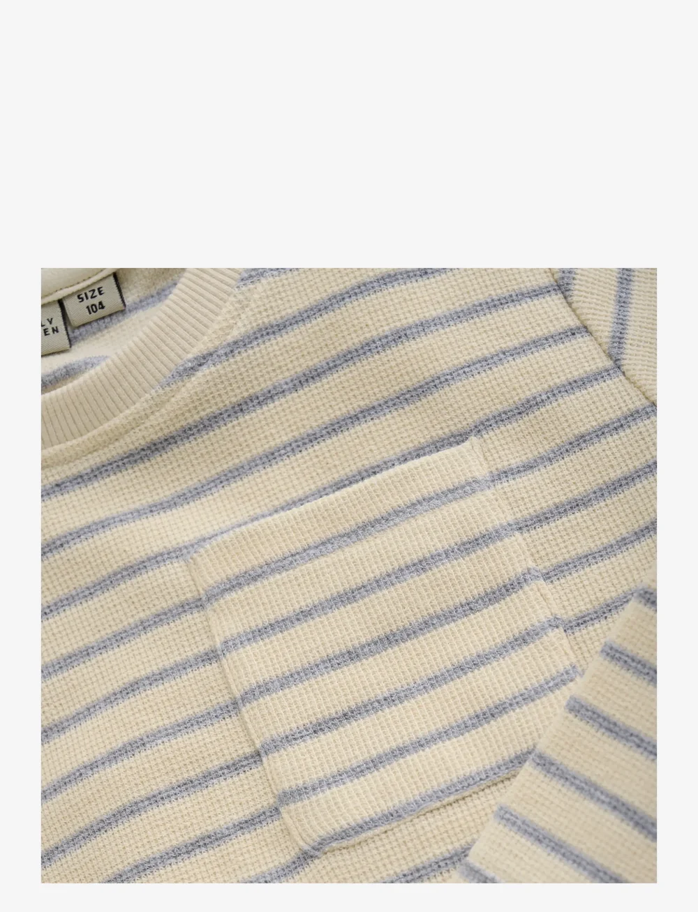 Daily 7 - T-shirt LS Small Stripe - sweatshirts - medium grey melange - 2