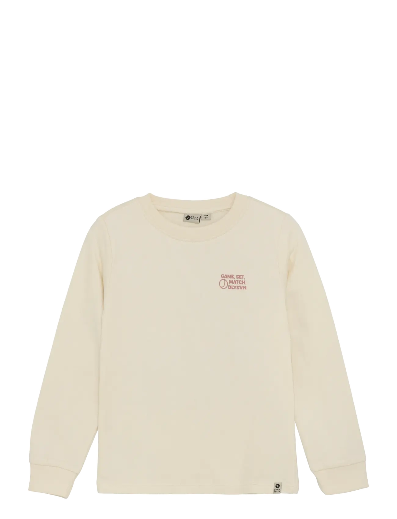 Daily 7 T-Shirt Longsleeve Artwork, 122, Sweatshirts & Hoodies, Creme - Sweatshirts, Kinder