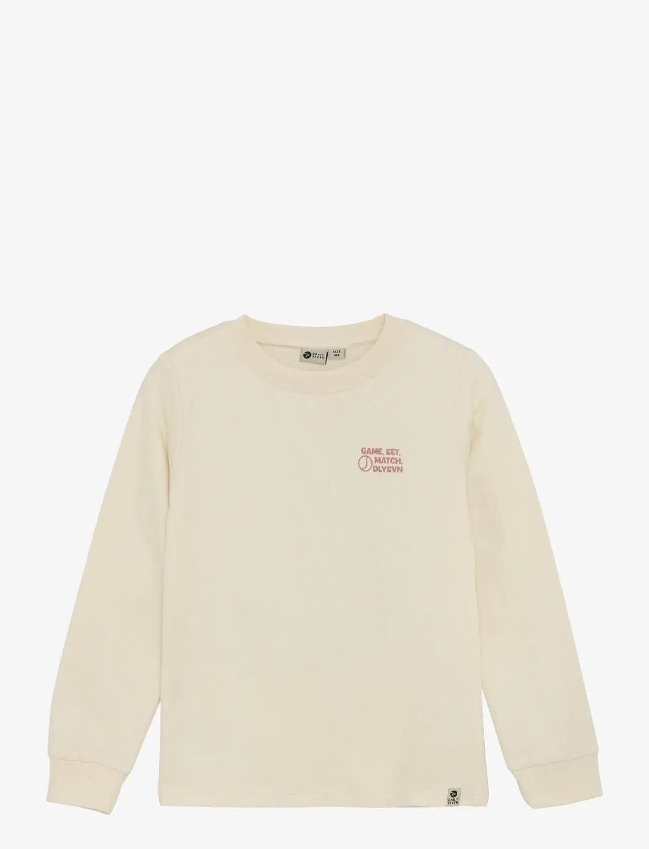 Daily 7 - T-shirt Longsleeve Artwork - sweatshirts - off white - 0