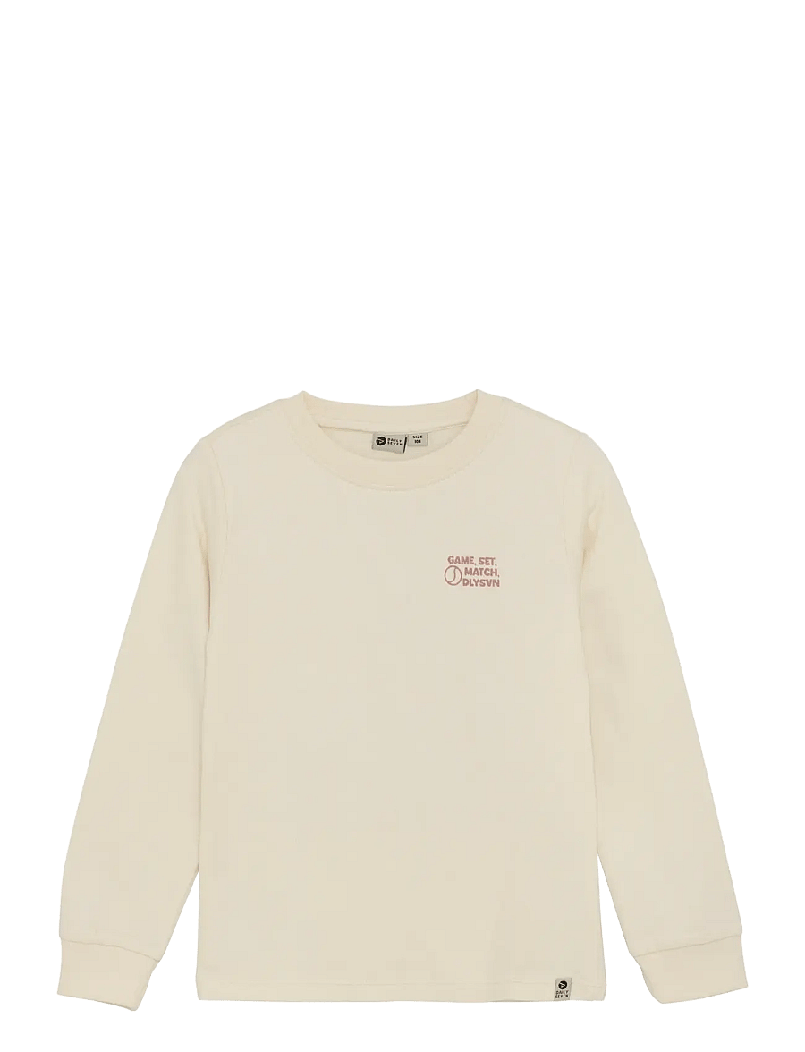 Daily 7 - T-shirt Longsleeve Artwork - sweatshirts - off white - 0