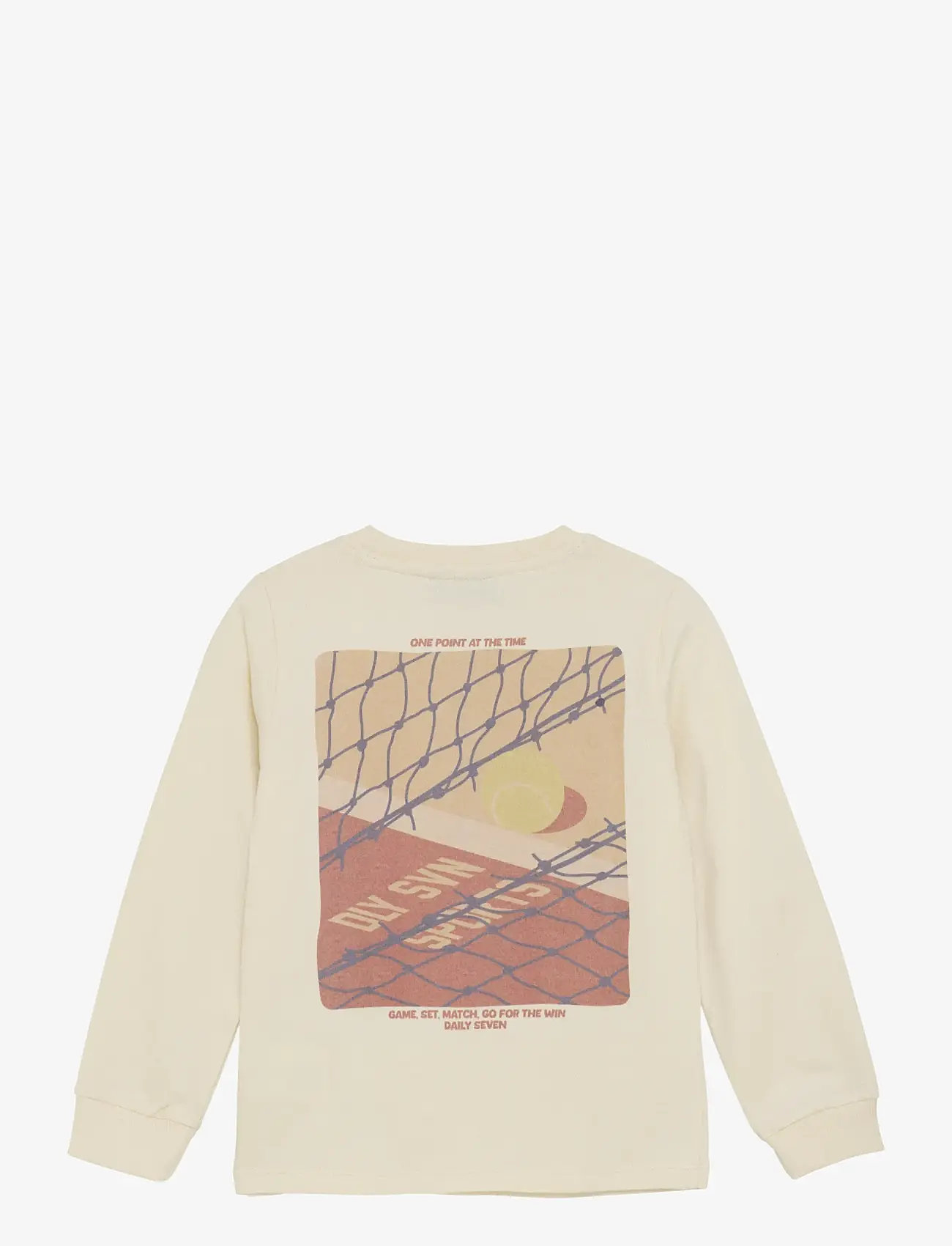 Daily 7 - T-shirt Longsleeve Artwork - sweatshirts - off white - 1