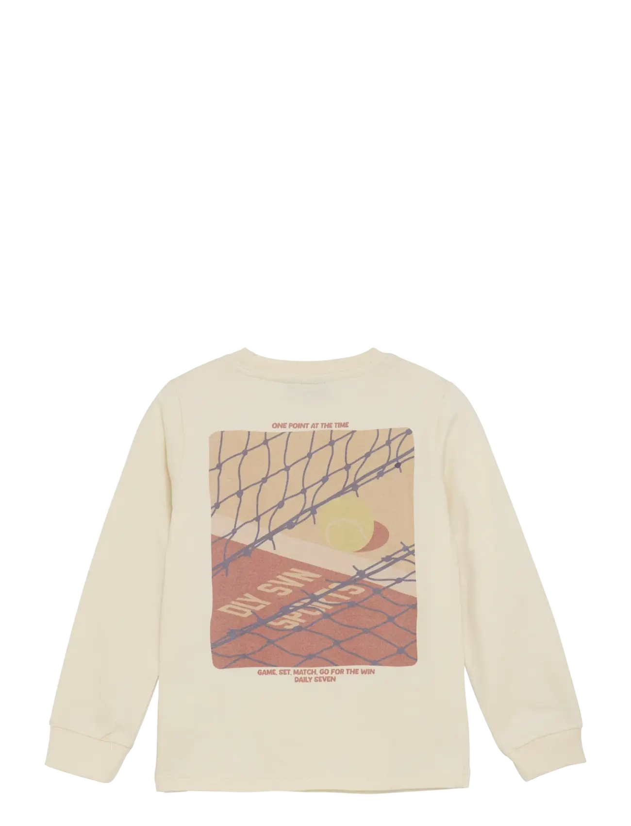 Daily 7 - T-shirt Longsleeve Artwork - sweatshirts - off white - 1