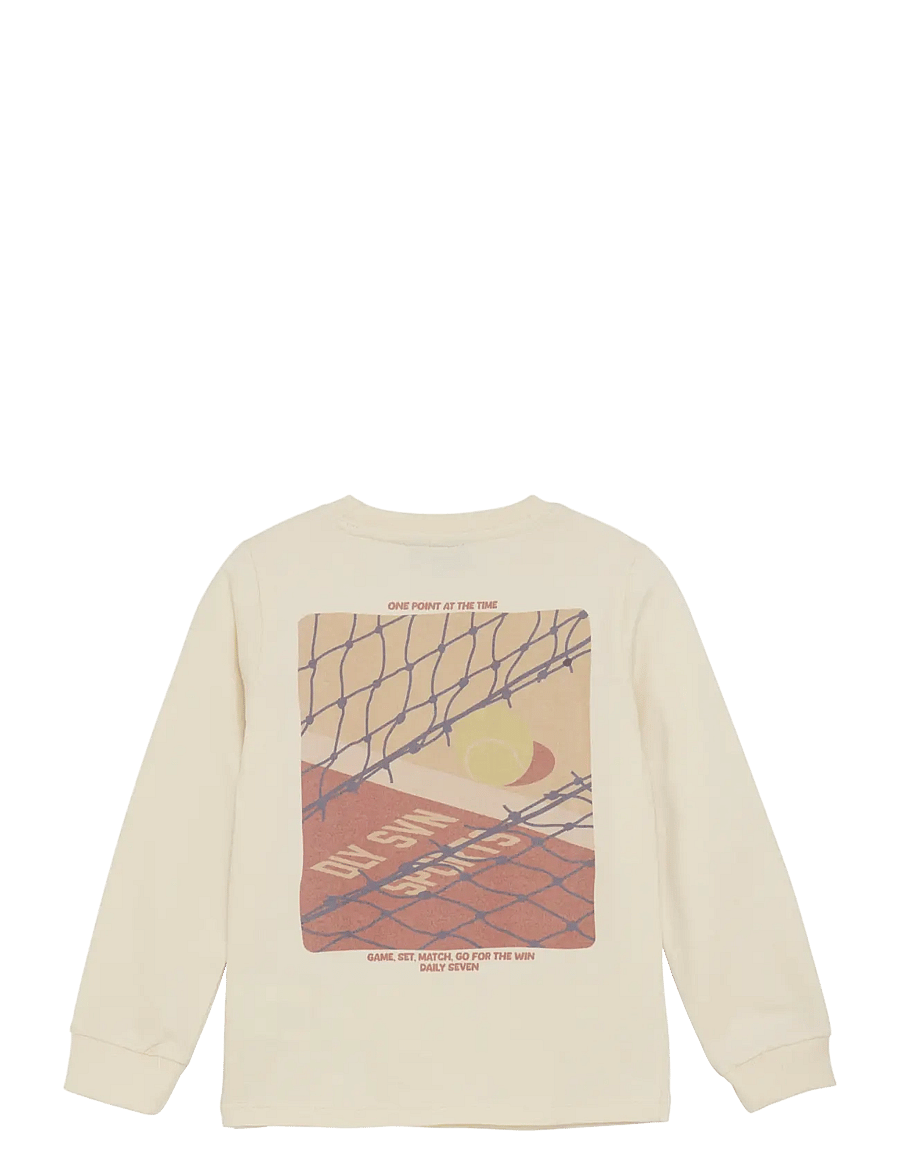 Daily 7 - T-shirt Longsleeve Artwork - sweatshirts - off white - 1